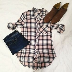 Slim Fit Flannel Shirt